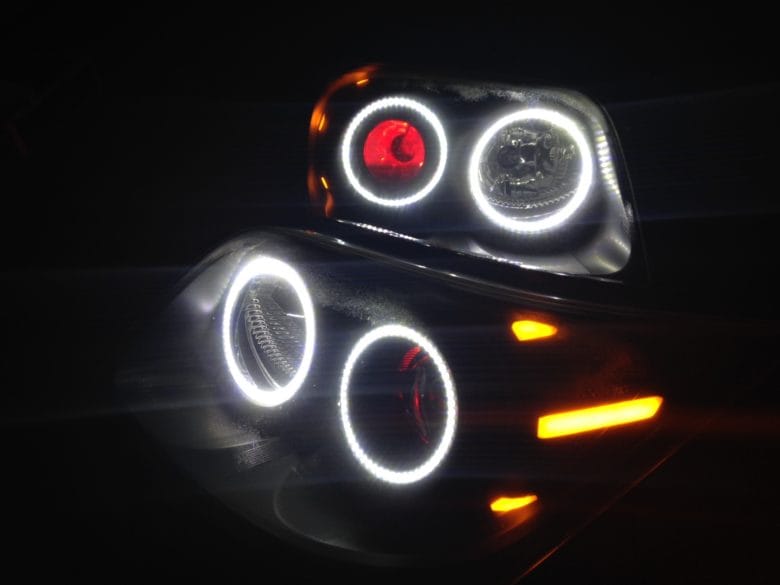 ムーヴワンオフカスタムヘッドライト