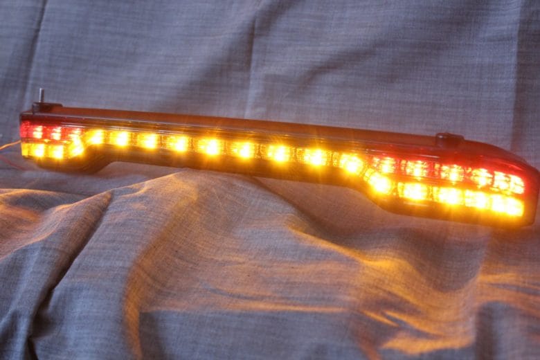 ハーレーダビッドソン ツアーパック 点灯状態 全体 ウィンカー シーケンシャル 流れきり