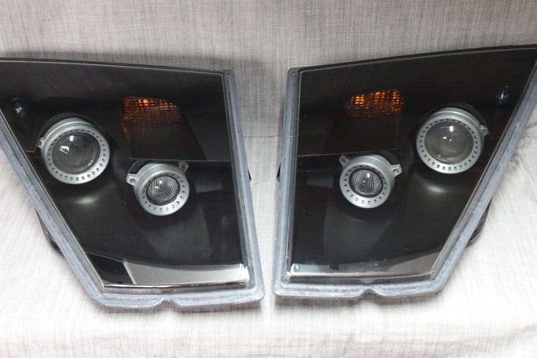 ムルシエラゴ ヘッドライト曇り クリーニング後の仕上がり