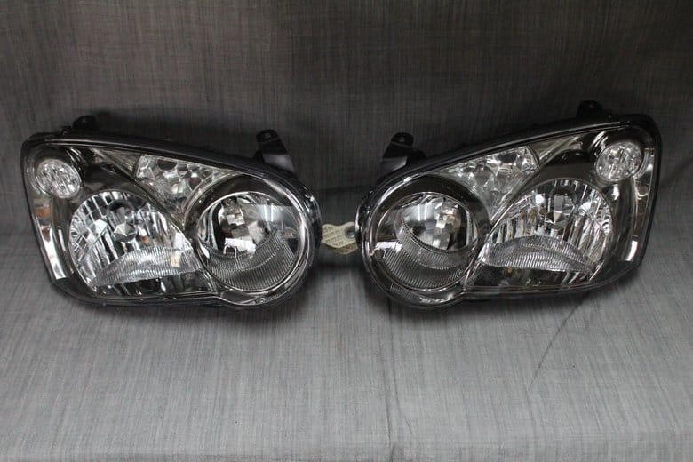 インプレッサライト曇り 社外ヘッドライト交換後