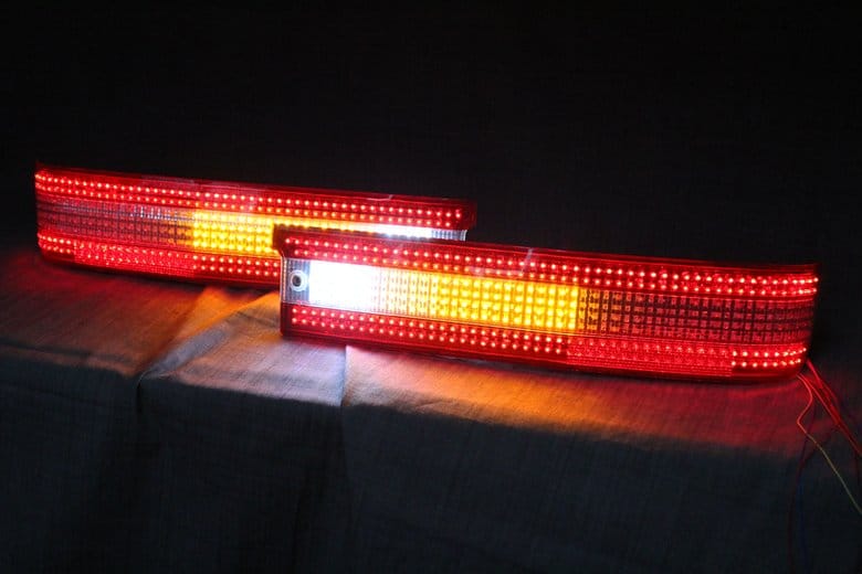 アトレー テールランプ加工 シーケンシャルウィンカー点灯時の状態