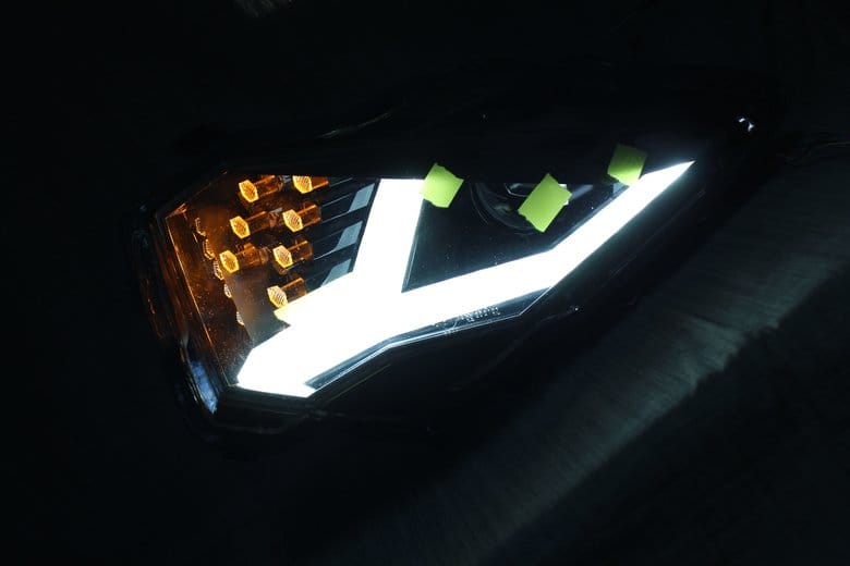 アヴェンタドール ポジション修理 点灯確認