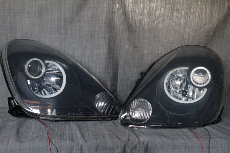 MR-S ヘッドライト加工 完成後 点灯していない状態